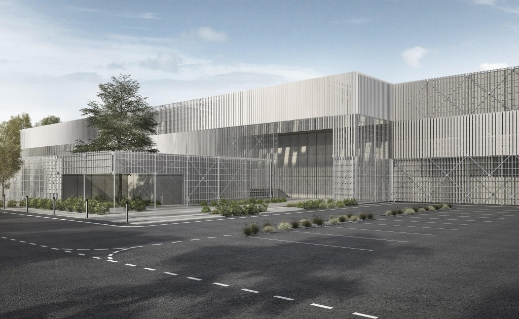 Retail pre-engineered metal building