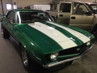 1969 Camaro SS — premium detail in the shop