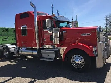 Fleet-ready — detailed semi tractor